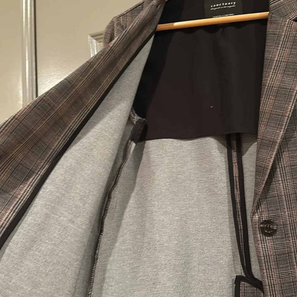 LAST CALL! Sanctuary Plaid loose fit blazer - Picture 4 of 8